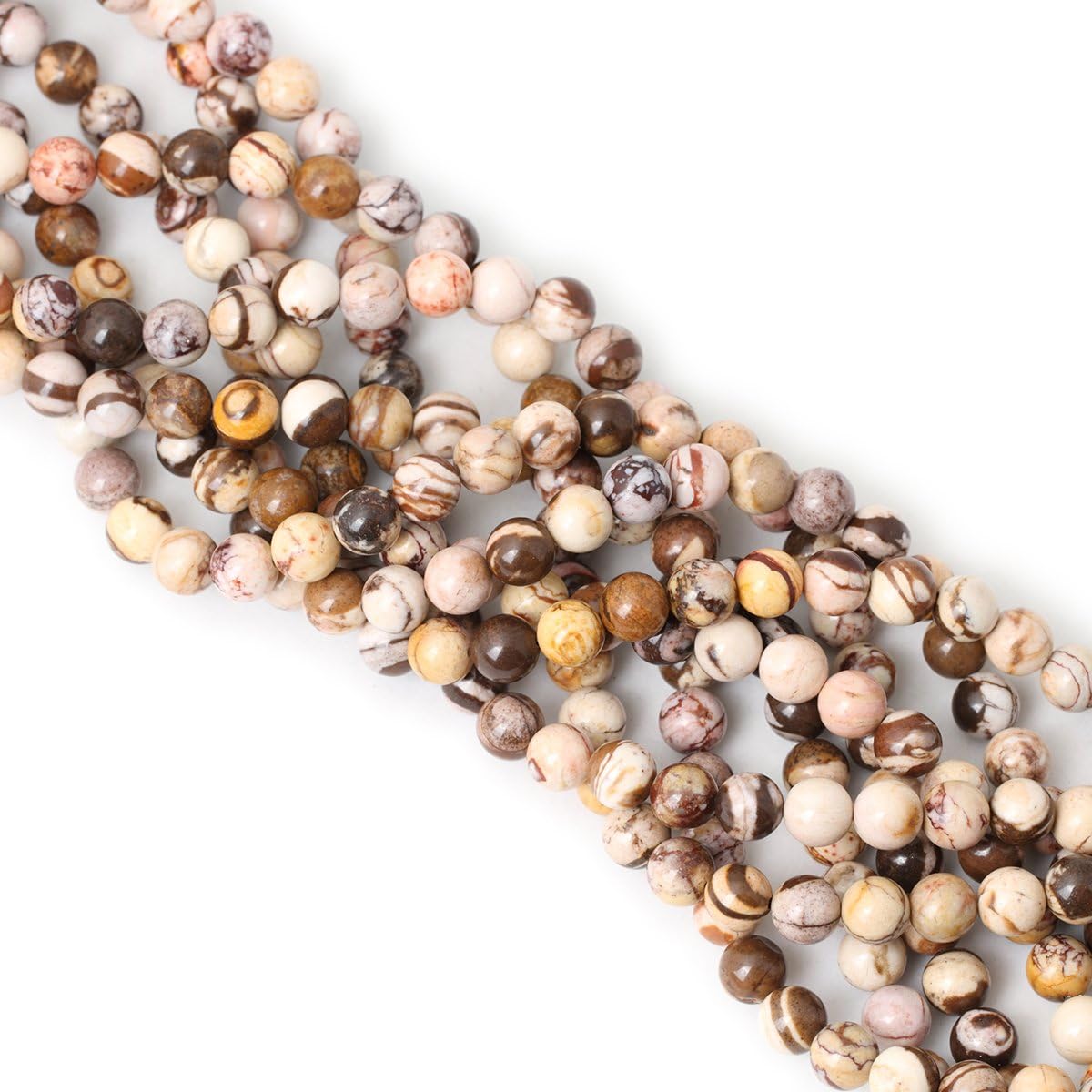 60PCS 6mm Natural Yellow Lemon Jade Gemstone Round Loose Beads for Jewelry Making DIY Findings 1 Strand 15"