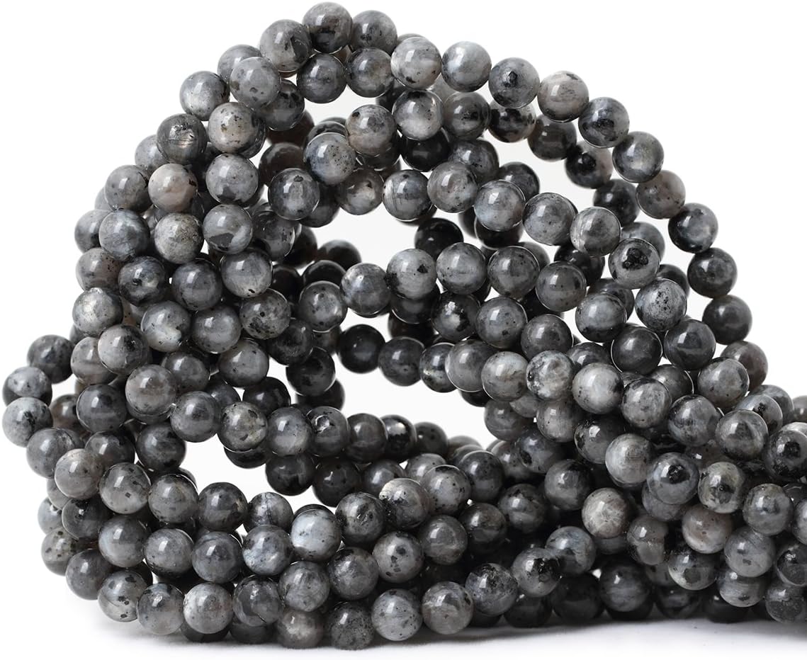 60PCS 6mm Natural Yellow Lemon Jade Gemstone Round Loose Beads for Jewelry Making DIY Findings 1 Strand 15"