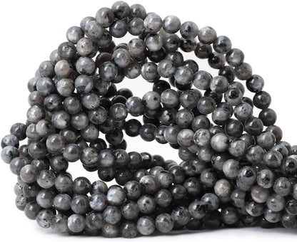 60PCS 6mm Natural Yellow Lemon Jade Gemstone Round Loose Beads for Jewelry Making DIY Findings 1 Strand 15"
