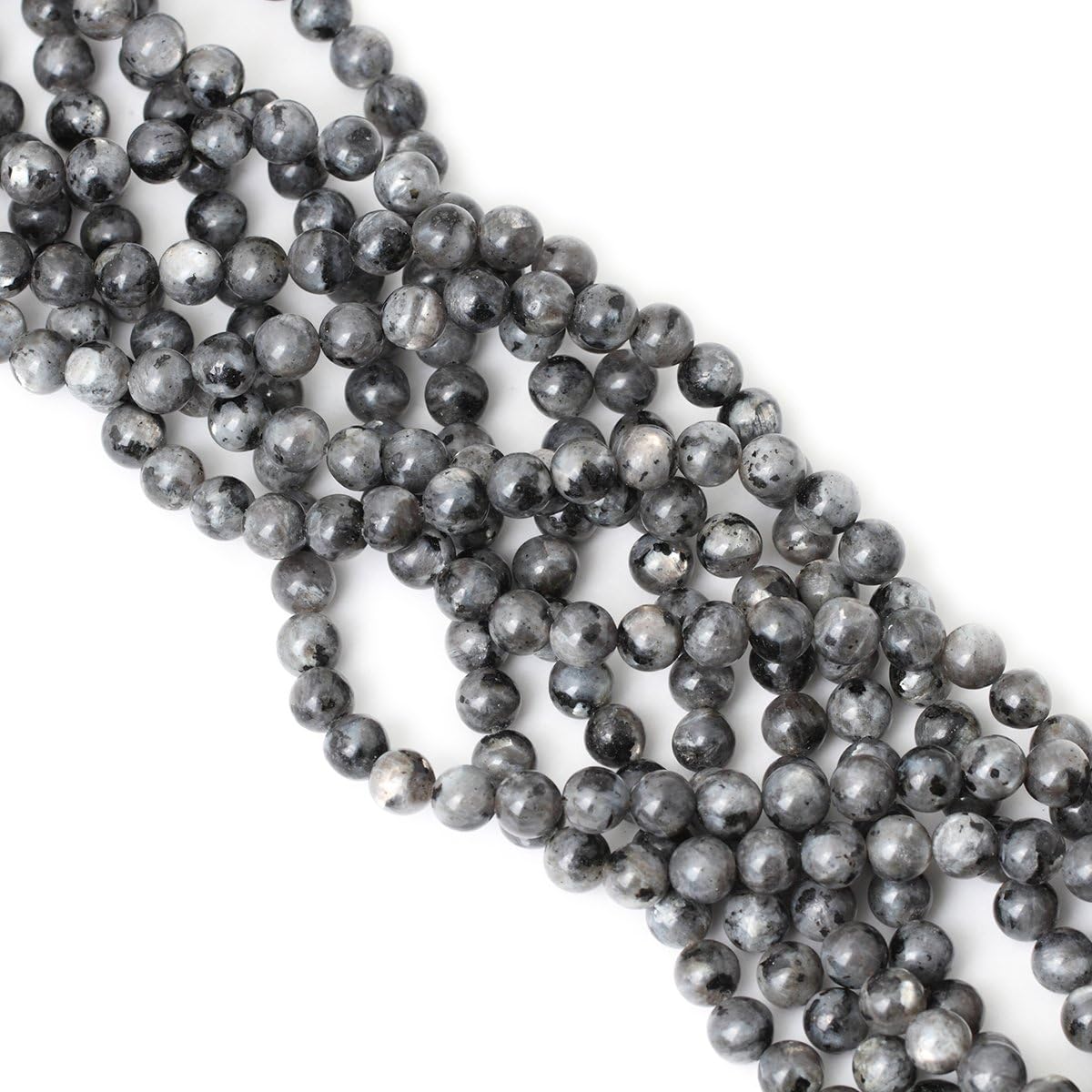 60PCS 6mm Natural Yellow Lemon Jade Gemstone Round Loose Beads for Jewelry Making DIY Findings 1 Strand 15"