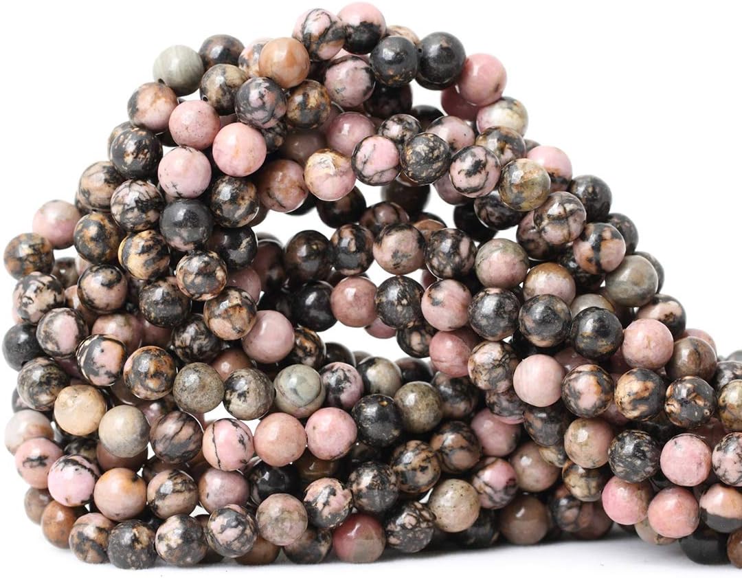 60PCS 6mm Natural Yellow Lemon Jade Gemstone Round Loose Beads for Jewelry Making DIY Findings 1 Strand 15"