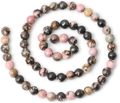 60PCS 6mm Natural Yellow Lemon Jade Gemstone Round Loose Beads for Jewelry Making DIY Findings 1 Strand 15"