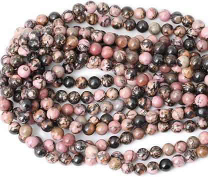 60PCS 6mm Natural Yellow Lemon Jade Gemstone Round Loose Beads for Jewelry Making DIY Findings 1 Strand 15"