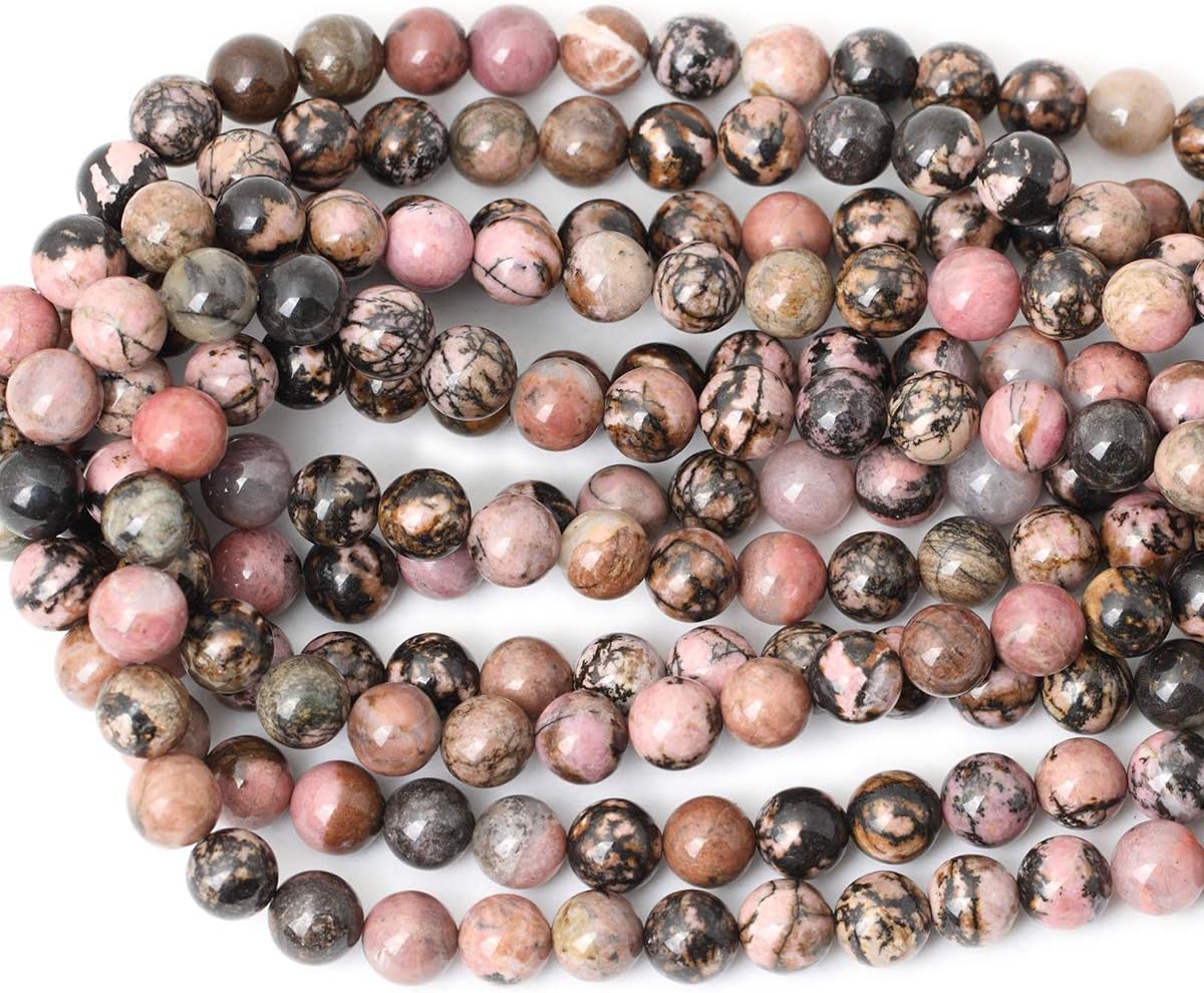 60PCS 6mm Natural Yellow Lemon Jade Gemstone Round Loose Beads for Jewelry Making DIY Findings 1 Strand 15"