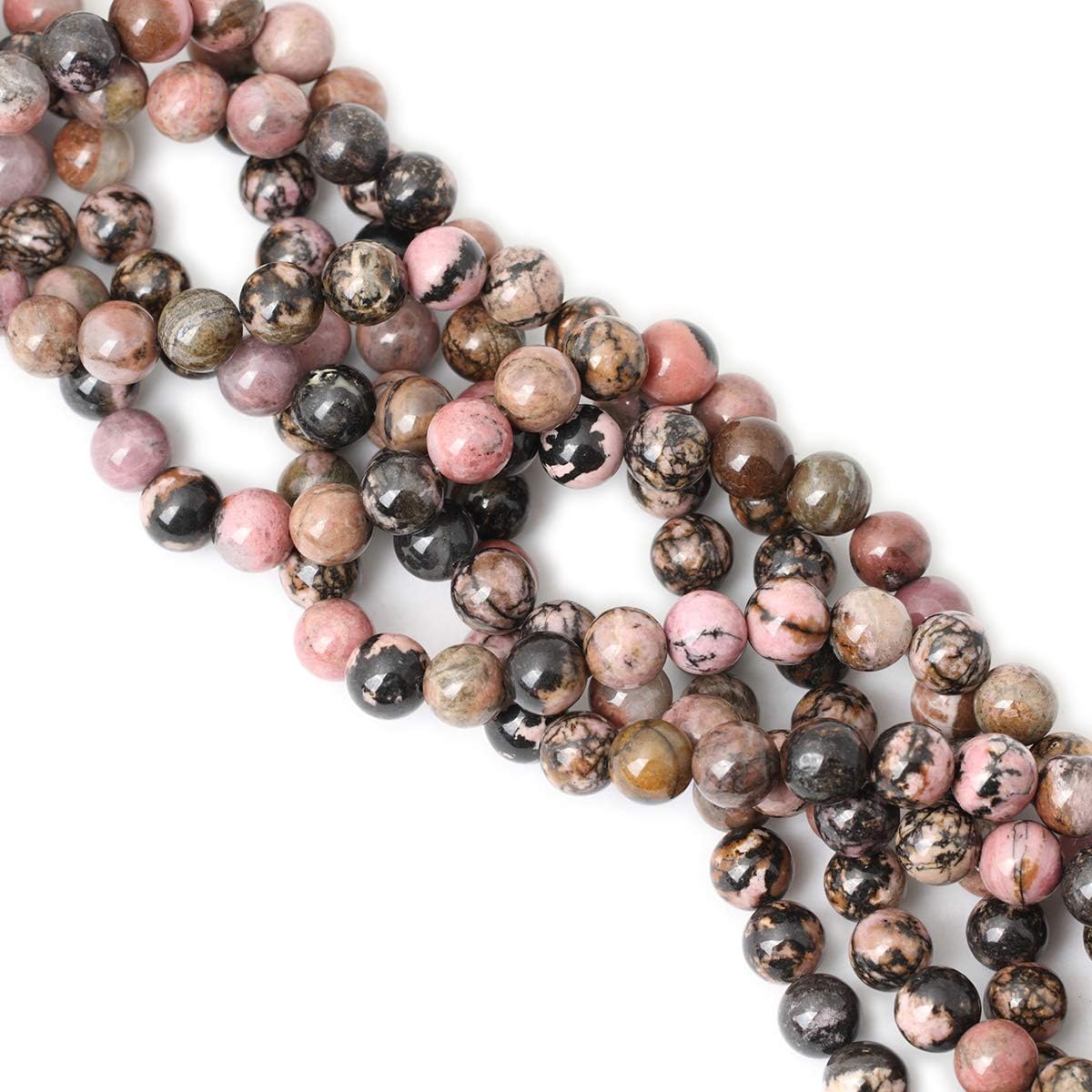 60PCS 6mm Natural Yellow Lemon Jade Gemstone Round Loose Beads for Jewelry Making DIY Findings 1 Strand 15"