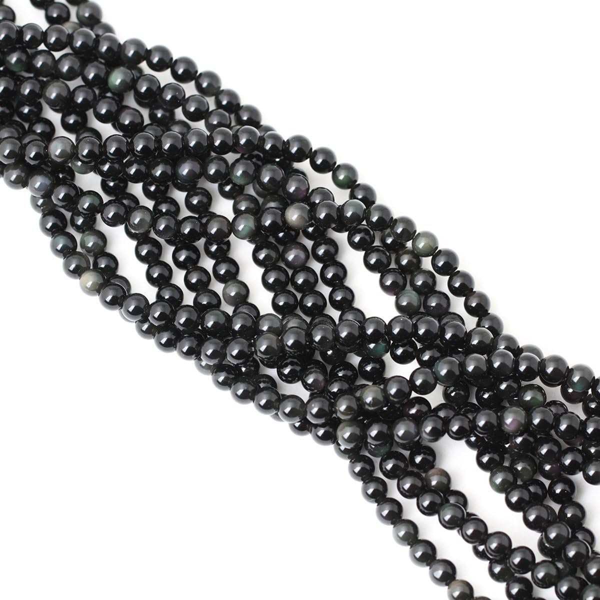 60PCS 6mm Natural Yellow Lemon Jade Gemstone Round Loose Beads for Jewelry Making DIY Findings 1 Strand 15"