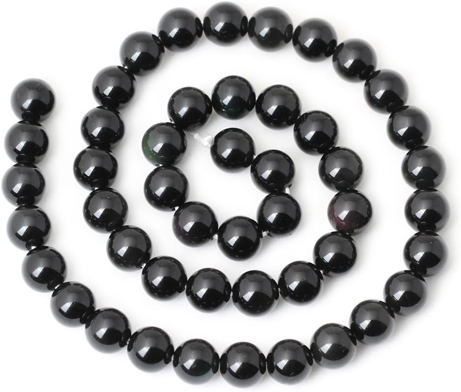60PCS 6mm Natural Yellow Lemon Jade Gemstone Round Loose Beads for Jewelry Making DIY Findings 1 Strand 15"
