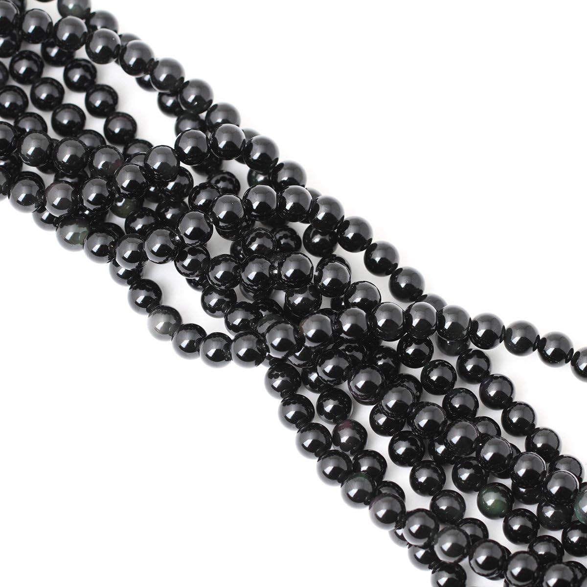 60PCS 6mm Natural Yellow Lemon Jade Gemstone Round Loose Beads for Jewelry Making DIY Findings 1 Strand 15"