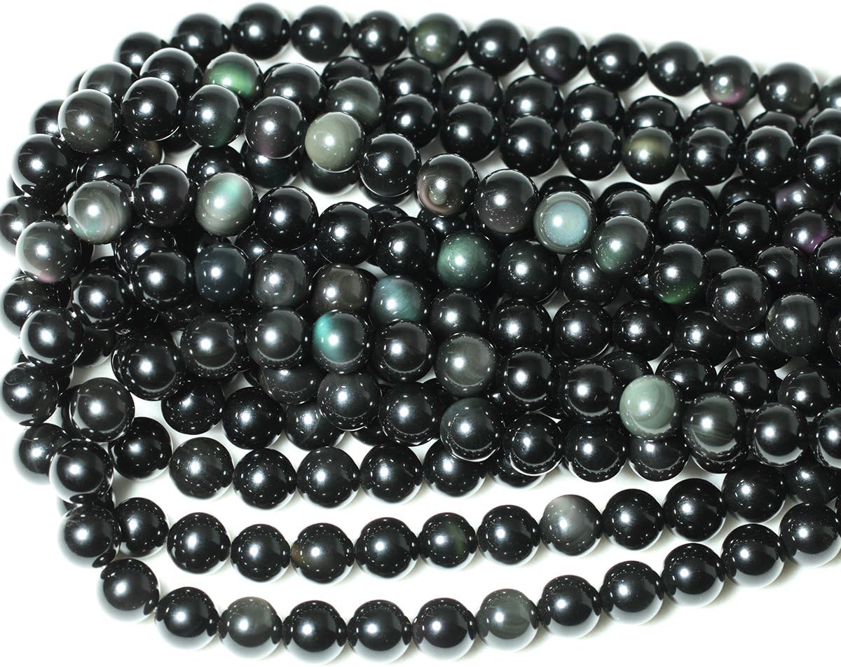 60PCS 6mm Natural Yellow Lemon Jade Gemstone Round Loose Beads for Jewelry Making DIY Findings 1 Strand 15"