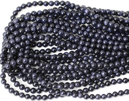 60PCS 6mm Natural Yellow Lemon Jade Gemstone Round Loose Beads for Jewelry Making DIY Findings 1 Strand 15"