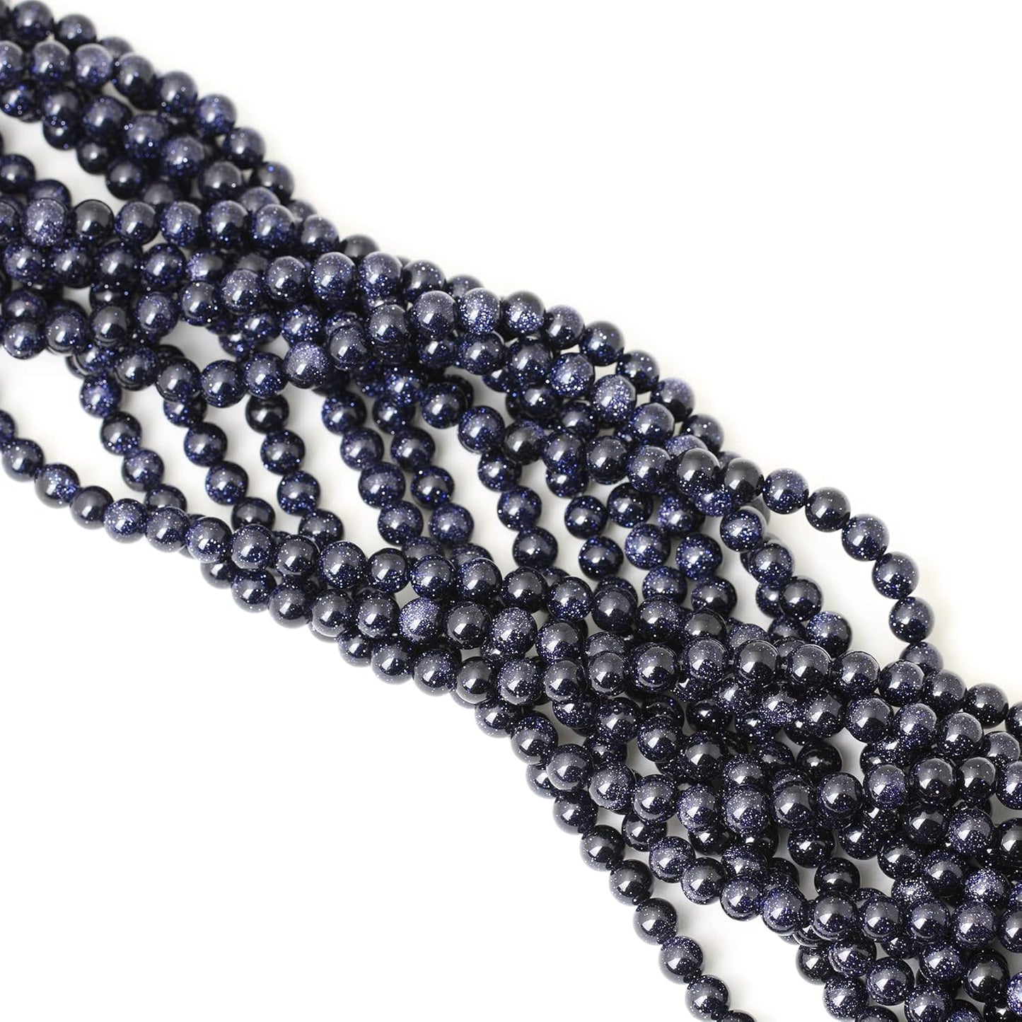 60PCS 6mm Natural Yellow Lemon Jade Gemstone Round Loose Beads for Jewelry Making DIY Findings 1 Strand 15"