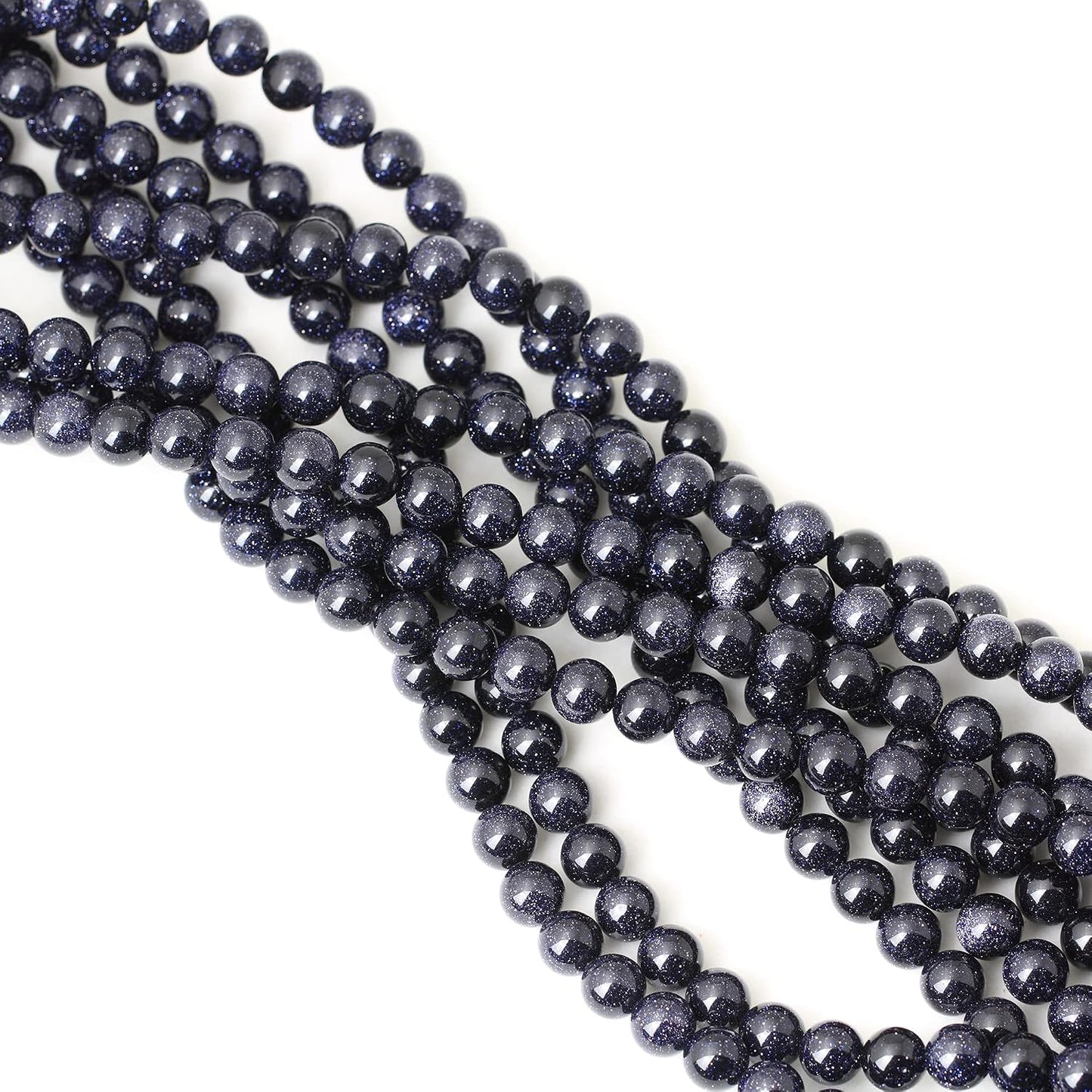 60PCS 6mm Natural Yellow Lemon Jade Gemstone Round Loose Beads for Jewelry Making DIY Findings 1 Strand 15"