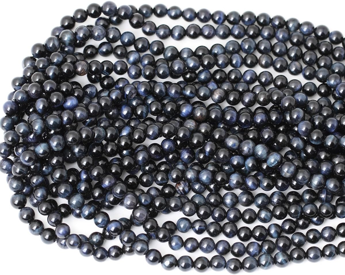 60PCS 6mm Natural Yellow Lemon Jade Gemstone Round Loose Beads for Jewelry Making DIY Findings 1 Strand 15"
