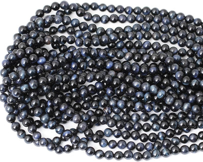 60PCS 6mm Natural Yellow Lemon Jade Gemstone Round Loose Beads for Jewelry Making DIY Findings 1 Strand 15"