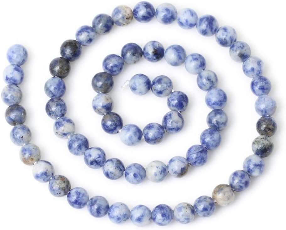 60PCS 6mm Natural Yellow Lemon Jade Gemstone Round Loose Beads for Jewelry Making DIY Findings 1 Strand 15"
