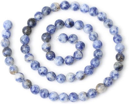 60PCS 6mm Natural Yellow Lemon Jade Gemstone Round Loose Beads for Jewelry Making DIY Findings 1 Strand 15"
