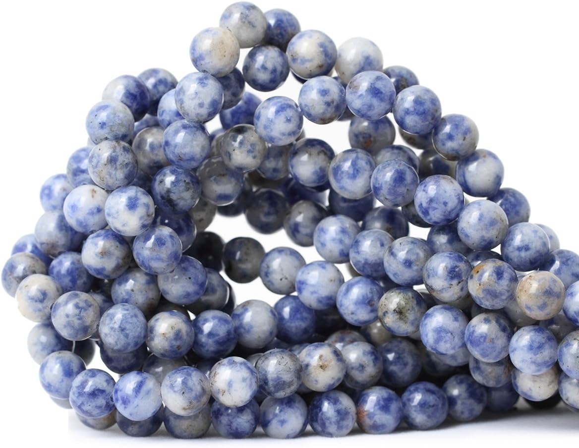 60PCS 6mm Natural Yellow Lemon Jade Gemstone Round Loose Beads for Jewelry Making DIY Findings 1 Strand 15"