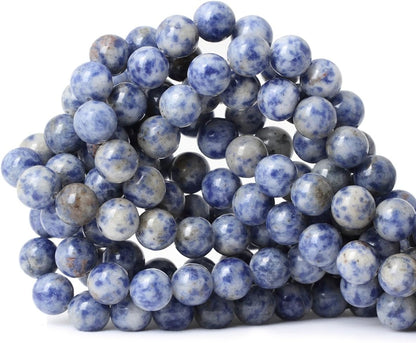 60PCS 6mm Natural Yellow Lemon Jade Gemstone Round Loose Beads for Jewelry Making DIY Findings 1 Strand 15"