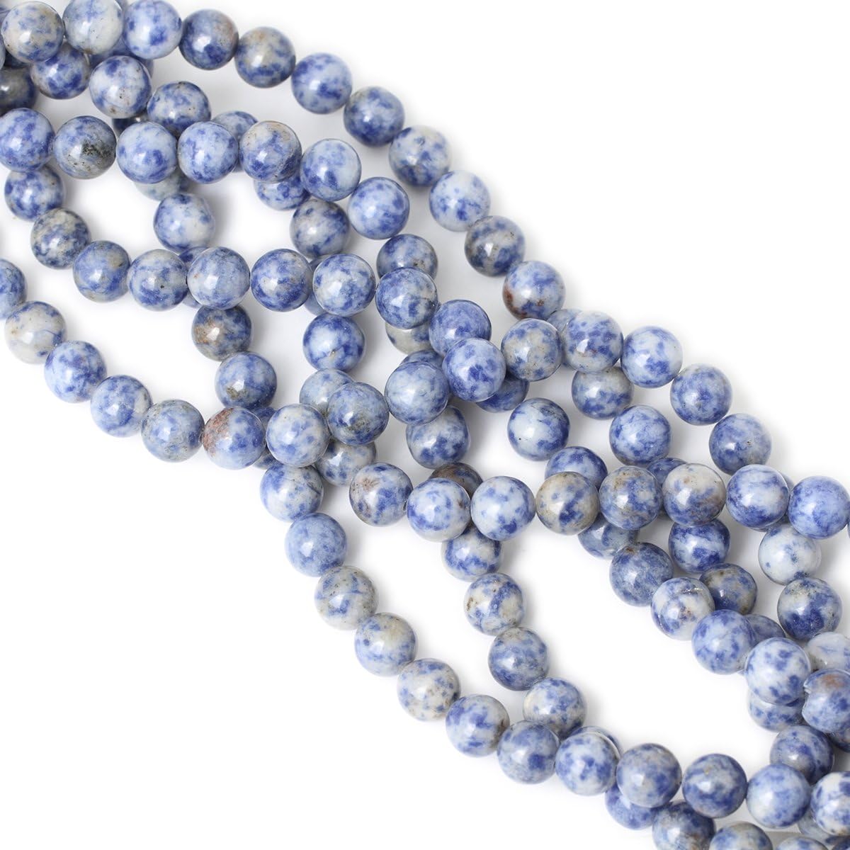 60PCS 6mm Natural Yellow Lemon Jade Gemstone Round Loose Beads for Jewelry Making DIY Findings 1 Strand 15"