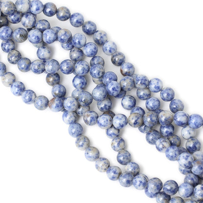 60PCS 6mm Natural Yellow Lemon Jade Gemstone Round Loose Beads for Jewelry Making DIY Findings 1 Strand 15"