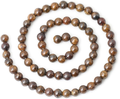 60PCS 6mm Natural Yellow Lemon Jade Gemstone Round Loose Beads for Jewelry Making DIY Findings 1 Strand 15"