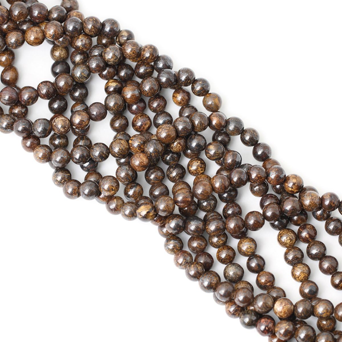 60PCS 6mm Natural Yellow Lemon Jade Gemstone Round Loose Beads for Jewelry Making DIY Findings 1 Strand 15"