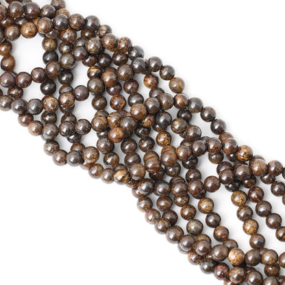 60PCS 6mm Natural Yellow Lemon Jade Gemstone Round Loose Beads for Jewelry Making DIY Findings 1 Strand 15"