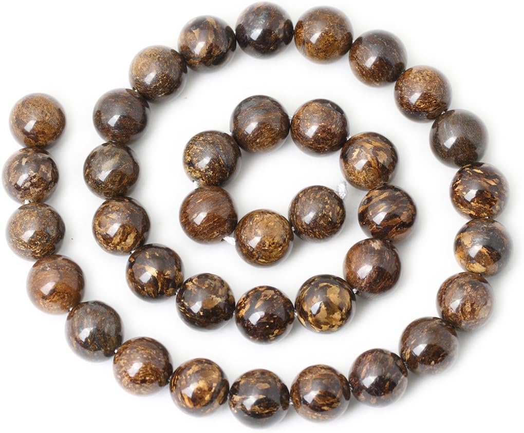 60PCS 6mm Natural Yellow Lemon Jade Gemstone Round Loose Beads for Jewelry Making DIY Findings 1 Strand 15"