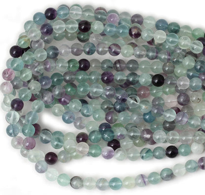 60PCS 6mm Natural Yellow Lemon Jade Gemstone Round Loose Beads for Jewelry Making DIY Findings 1 Strand 15"