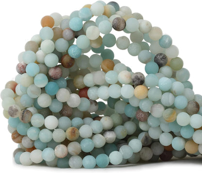 60PCS 6mm Natural Yellow Lemon Jade Gemstone Round Loose Beads for Jewelry Making DIY Findings 1 Strand 15"