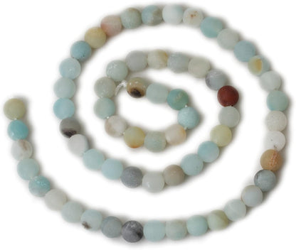 60PCS 6mm Natural Yellow Lemon Jade Gemstone Round Loose Beads for Jewelry Making DIY Findings 1 Strand 15"