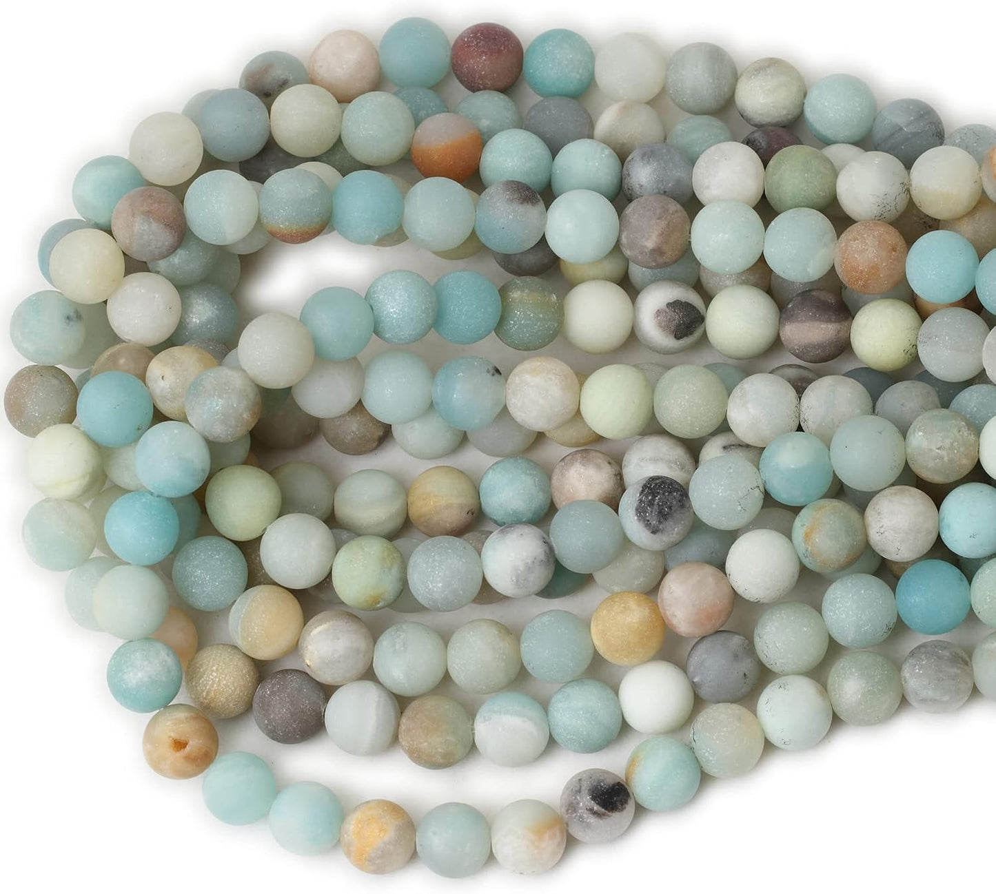 60PCS 6mm Natural Yellow Lemon Jade Gemstone Round Loose Beads for Jewelry Making DIY Findings 1 Strand 15"