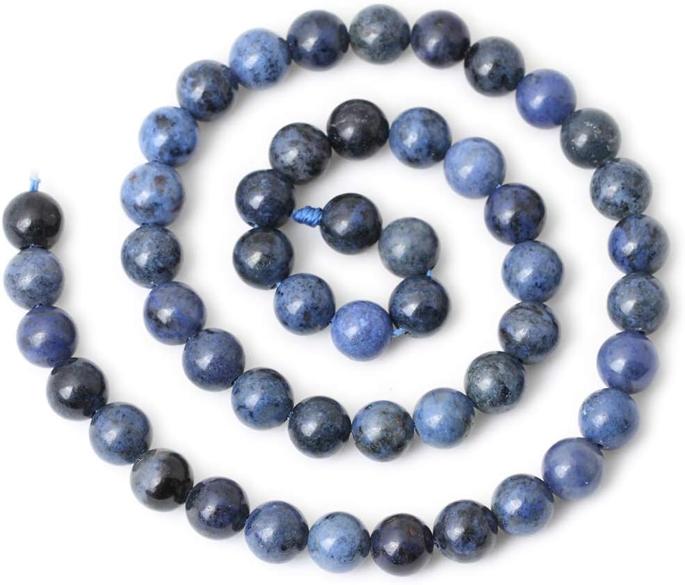 60PCS 6mm Natural Yellow Lemon Jade Gemstone Round Loose Beads for Jewelry Making DIY Findings 1 Strand 15"