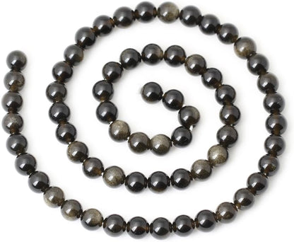60PCS 6mm Natural Yellow Lemon Jade Gemstone Round Loose Beads for Jewelry Making DIY Findings 1 Strand 15"
