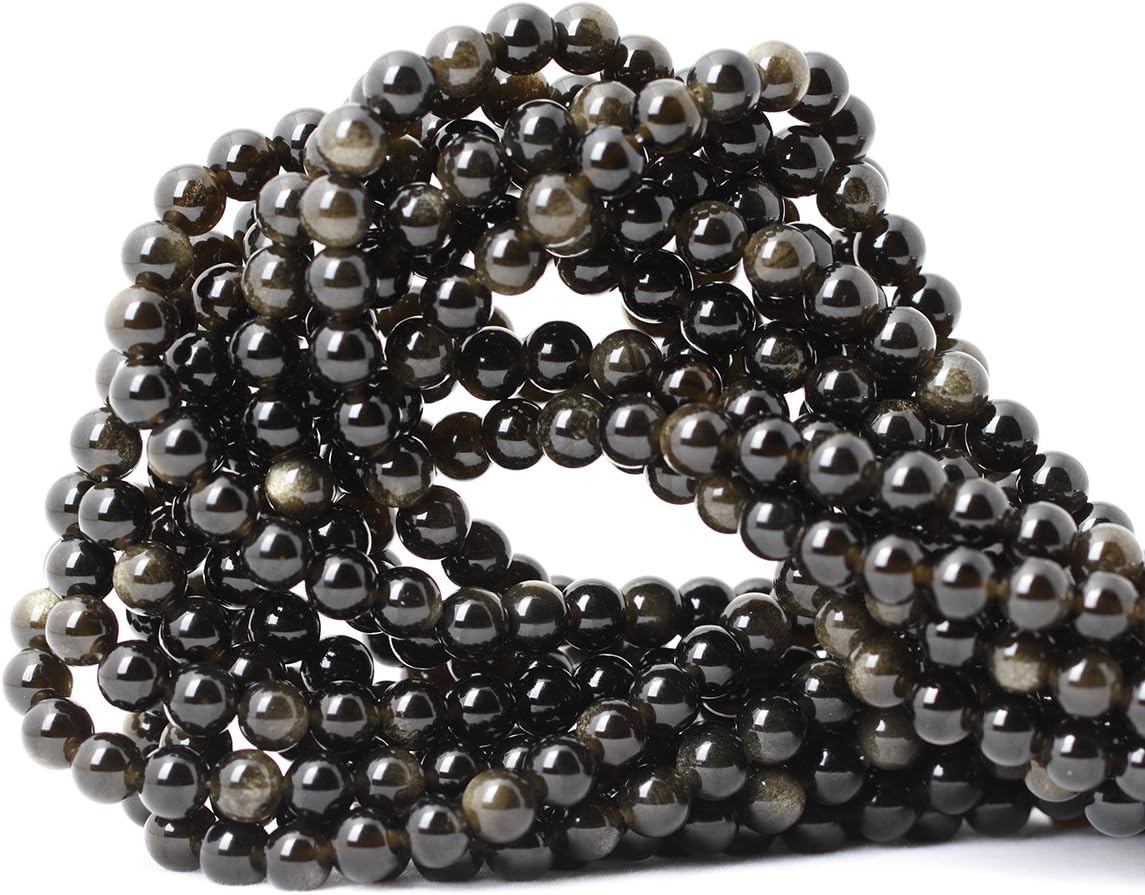 60PCS 6mm Natural Yellow Lemon Jade Gemstone Round Loose Beads for Jewelry Making DIY Findings 1 Strand 15"