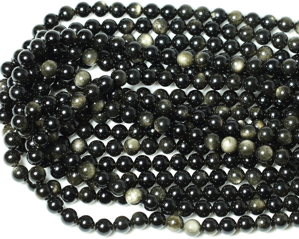 60PCS 6mm Natural Yellow Lemon Jade Gemstone Round Loose Beads for Jewelry Making DIY Findings 1 Strand 15"