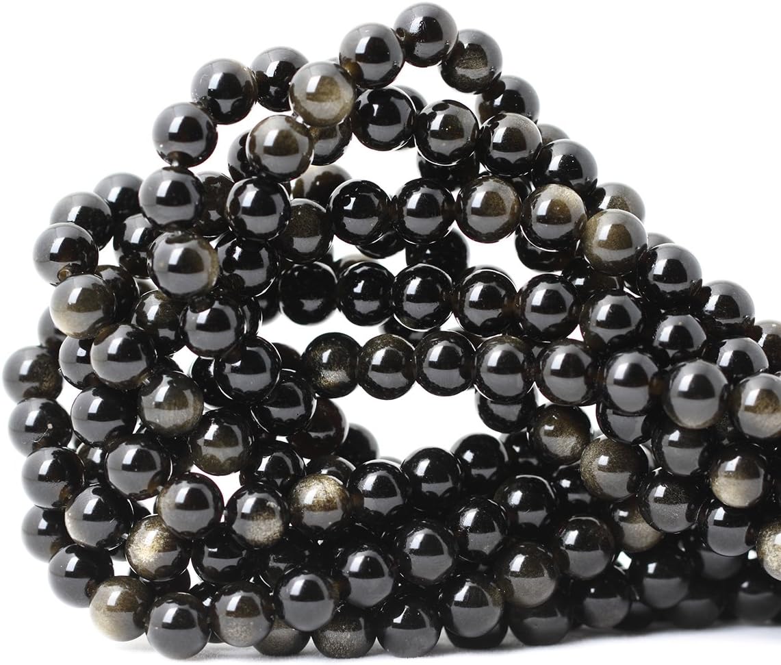 60PCS 6mm Natural Yellow Lemon Jade Gemstone Round Loose Beads for Jewelry Making DIY Findings 1 Strand 15"