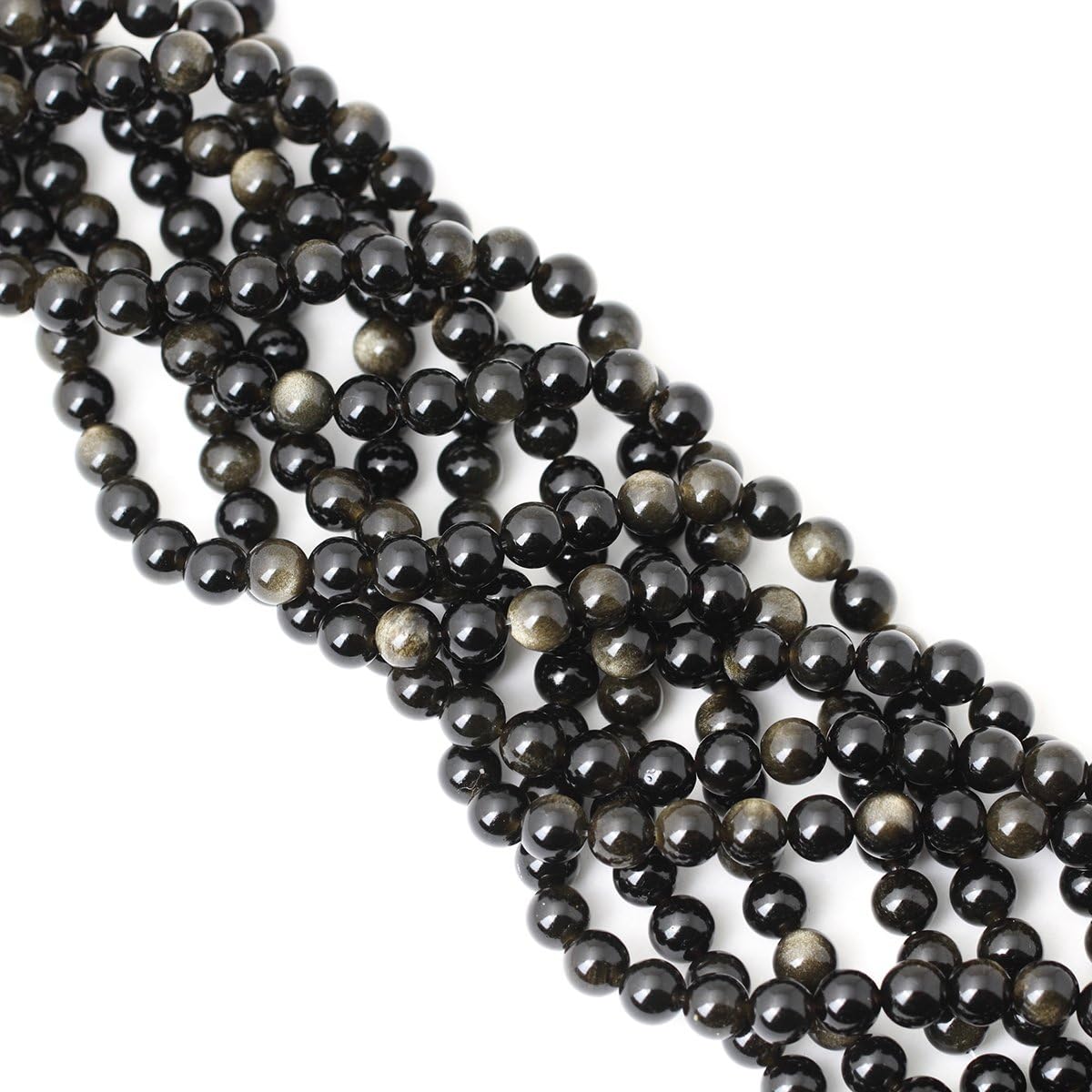 60PCS 6mm Natural Yellow Lemon Jade Gemstone Round Loose Beads for Jewelry Making DIY Findings 1 Strand 15"