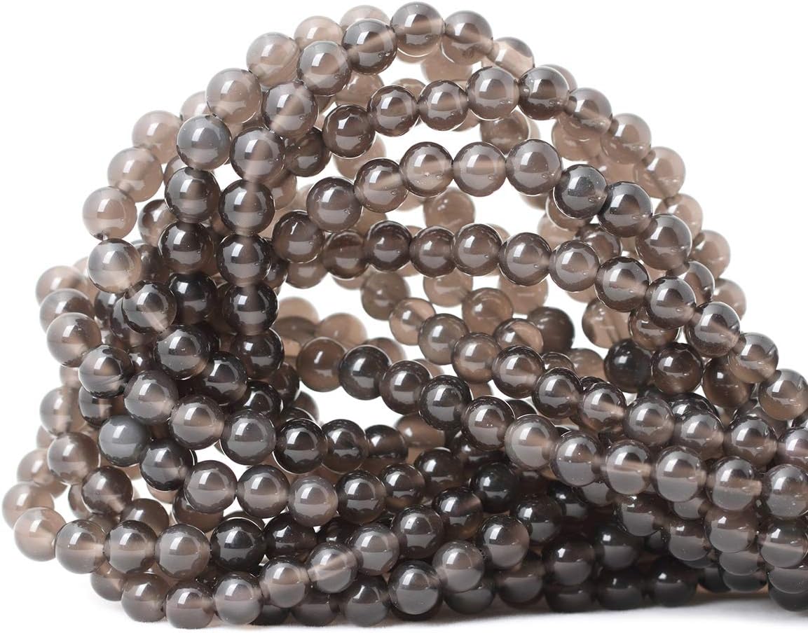 60PCS 6mm Natural Yellow Lemon Jade Gemstone Round Loose Beads for Jewelry Making DIY Findings 1 Strand 15"
