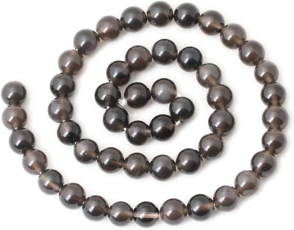 60PCS 6mm Natural Yellow Lemon Jade Gemstone Round Loose Beads for Jewelry Making DIY Findings 1 Strand 15"