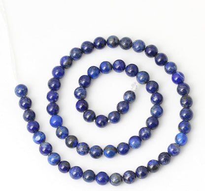60PCS 6mm Natural Yellow Lemon Jade Gemstone Round Loose Beads for Jewelry Making DIY Findings 1 Strand 15"