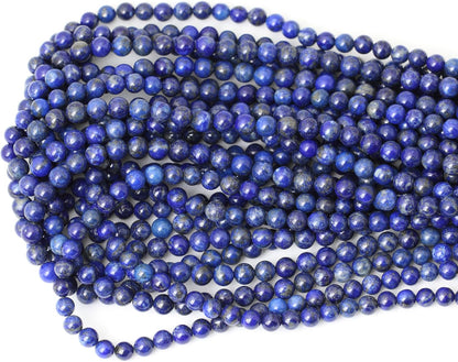 60PCS 6mm Natural Yellow Lemon Jade Gemstone Round Loose Beads for Jewelry Making DIY Findings 1 Strand 15"