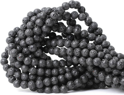 60PCS 6mm Natural Yellow Lemon Jade Gemstone Round Loose Beads for Jewelry Making DIY Findings 1 Strand 15"