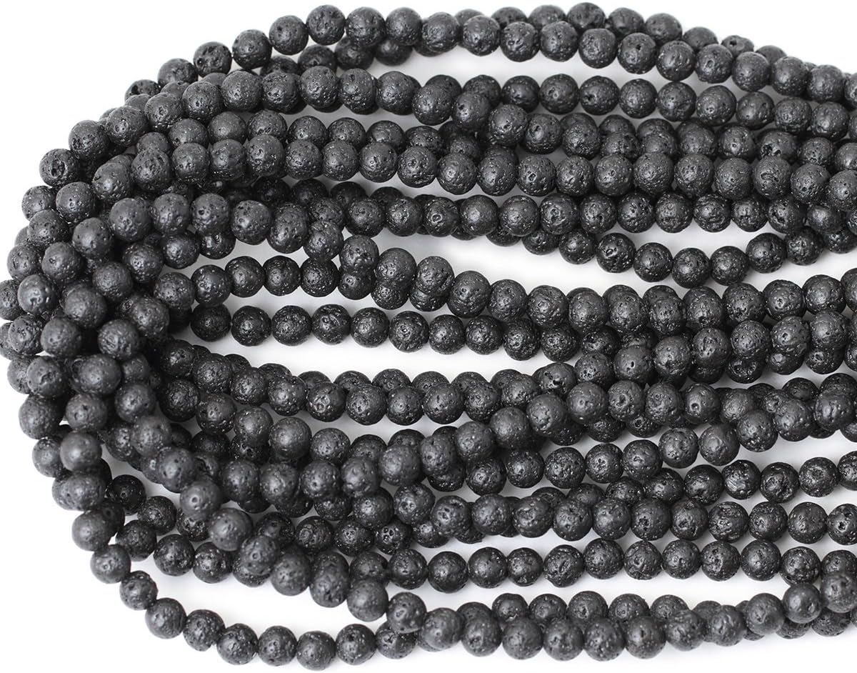 60PCS 6mm Natural Yellow Lemon Jade Gemstone Round Loose Beads for Jewelry Making DIY Findings 1 Strand 15"