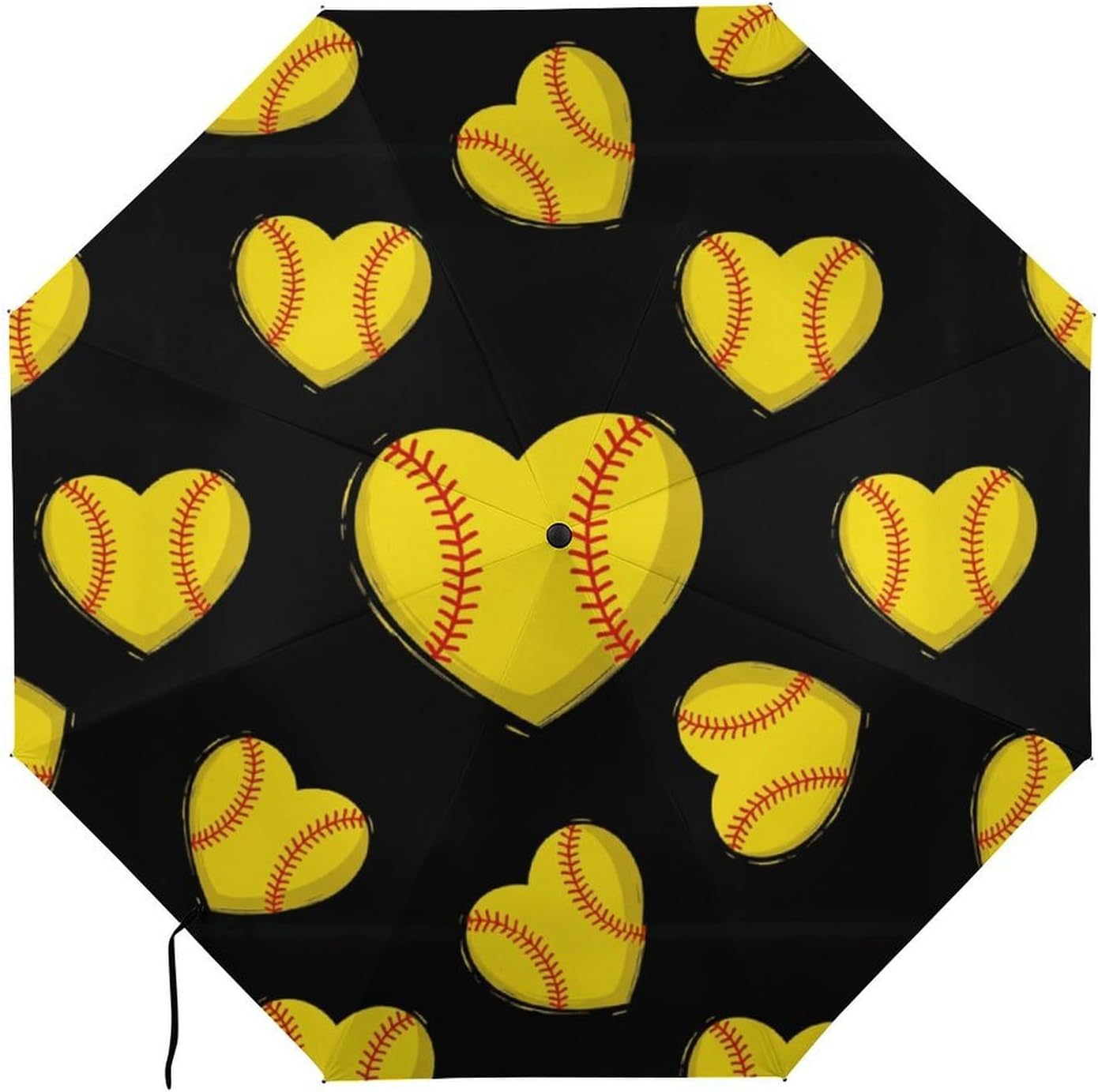 Folding Umbrella Auto Open Close 3 Fold Travel Umbrella Purple Cartoon Animal Windproof Sun Protection Compact Portable for Rain UV Defense