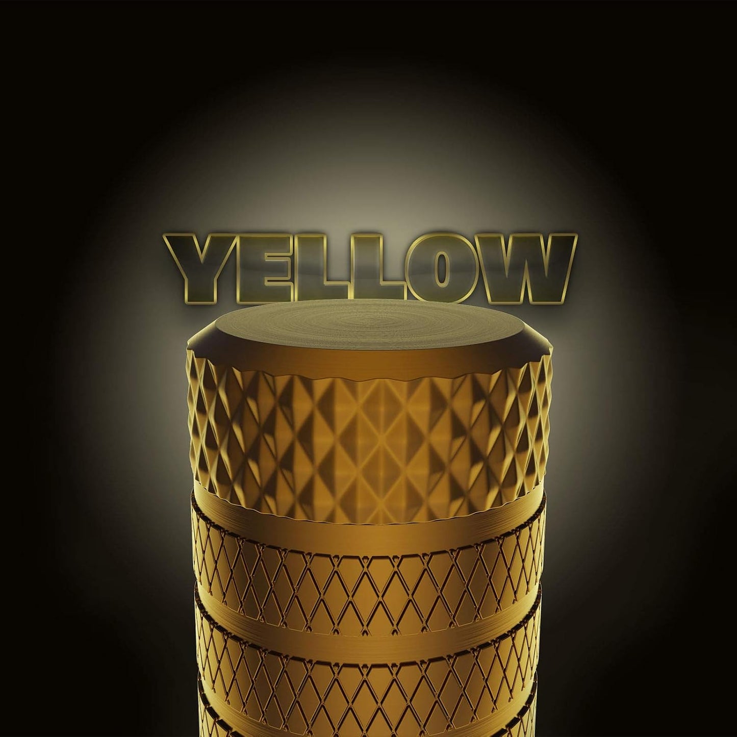 Tire Valve Stem Caps, Aluminum Golden Yellow, 4 Pcs/Pack | Corrosion Resistant, Universal Stem Covers for Cars Trucks Motorcycles SUVs and Bikes