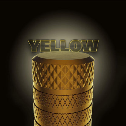 Tire Valve Stem Caps, Aluminum Golden Yellow, 4 Pcs/Pack | Corrosion Resistant, Universal Stem Covers for Cars Trucks Motorcycles SUVs and Bikes