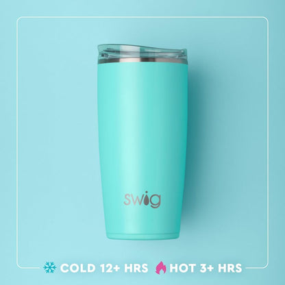 32oz Insulated Tumbler with Lid, Lemon Meringue | Triple Insulated Stainless Steel - Lid Included - Keeps Drinks Cold or Hot - Cup Holder Friendly - Dishwasher Safe