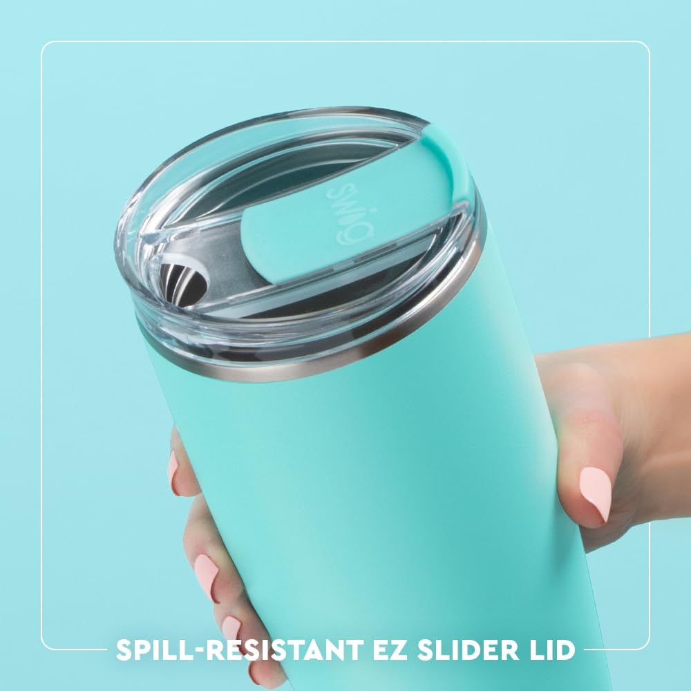 32oz Insulated Tumbler with Lid, Lemon Meringue | Triple Insulated Stainless Steel - Lid Included - Keeps Drinks Cold or Hot - Cup Holder Friendly - Dishwasher Safe