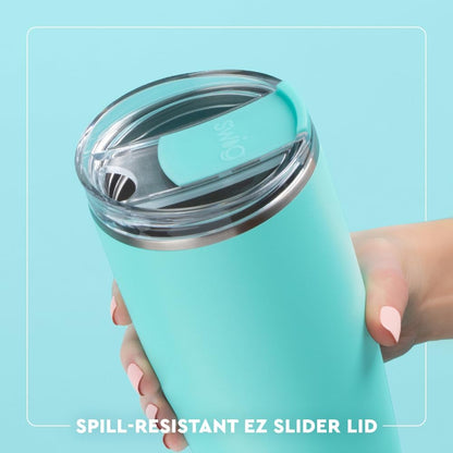 32oz Insulated Tumbler with Lid, Lemon Meringue | Triple Insulated Stainless Steel - Lid Included - Keeps Drinks Cold or Hot - Cup Holder Friendly - Dishwasher Safe